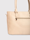 Caprese Fiona Tote Large Office Handbag Beige