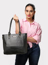 Caprese Fiona Tote Large Office Handbag Black