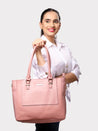Caprese Fiona Tote Large Office Handbag Light Pink