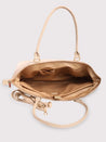 Caprese Fiona Laptop Tote Large Office Handbag Beige