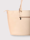 Caprese Fiona Laptop Tote Large Office Handbag Beige