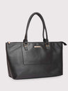 Caprese Fiona Laptop Tote Large Office Handbag Black