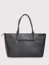 Caprese Fiona Laptop Tote Large Office Handbag Black