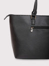 Caprese Fiona Laptop Tote Large Office Handbag Black