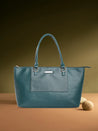 Caprese Fiona Laptop Tote Large Office Handbag Teal