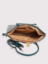 Caprese Fiona Laptop Tote Large Office Handbag Teal