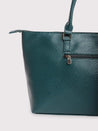 Caprese Fiona Laptop Tote Large Office Handbag Teal