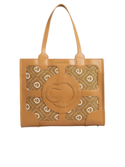Caprese Florida Large Tan Tote Bag
