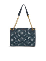 Caprese Florida Medium Navy Tote Bag