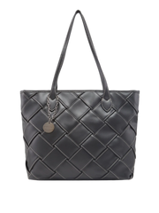 Caprese Gypsy Medium Black Tote Bag