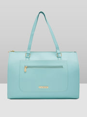 Caprese Lara Large Mint Laptop Tote Bag