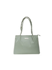 Caprese Lfg Medium Aqua Tote Bag
