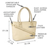Caprese Lucya Tote Small Green