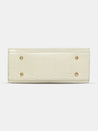 Caprese Mink Tote Small Croco Women'S Office Handbag Beige