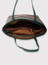 Caprese Marciano Tote Medium Striped Women'S Handbag Green