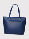 Caprese Marciano Tote Medium Striped Women'S Handbag Navy