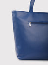 Caprese Marciano Tote Medium Striped Women'S Handbag Navy