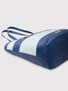 Caprese Marciano Tote Medium Striped Women'S Handbag Navy