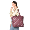 Caprese Olive Tote Large (E) Maroon