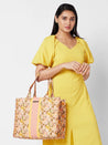 Caprese Orchid Tote  X Large Yellow