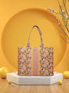 Caprese Orchid Tote  X Large Yellow