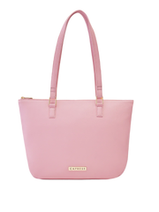 Caprese Pavel Medium Dull Pink Tote Bag