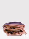 Caprese Pebble Tote Medium Blush / Grape