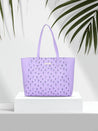 Caprese Pensa Floral Tote Medium Lilac