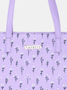 Caprese Pensa Floral Tote Medium Lilac