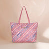 Caprese Pepper Tote Large Coral