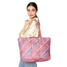 Caprese Pepper Tote Large Coral