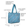 Caprese Pepper Tote Large Cyan