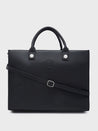 Caprese Pink Cloud Tote Large Women Handbag | Office Handbag Black