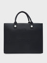 Caprese Pink Cloud Tote Large Women Handbag | Office Handbag Black