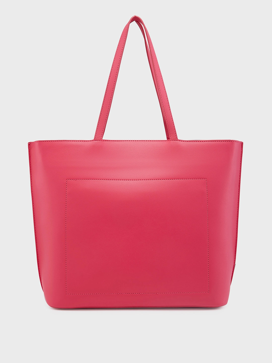 Buy Caprese Pink Cloud Tote Medium Solid Women S Office Handbag Pink Rs 2659.3 Caprese Bags
