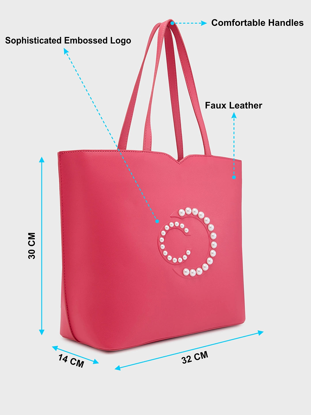 Caprese satchel pink shop