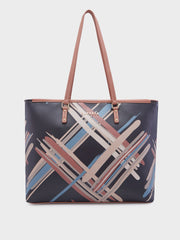 Caprese Renee Large Black Tote Bag