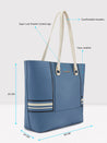 Caprese Riga Tote Large Slate