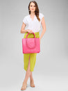 Caprese Roxana Tote Medium Pink
