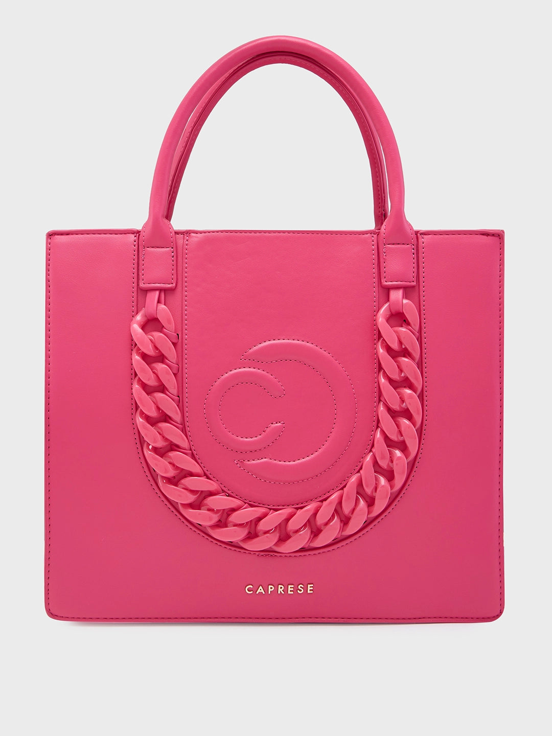 Buy Caprese Roxana Tote Medium Pink Rs.3999 Caprese Bags