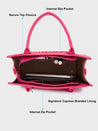 Caprese Roxana Tote Medium Pink