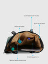Caprese Rogue Tote Large Teal