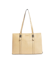 Caprese Roma Large Beige Tote Bag