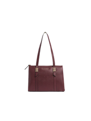 Caprese Roma Medium Red Tote Bag