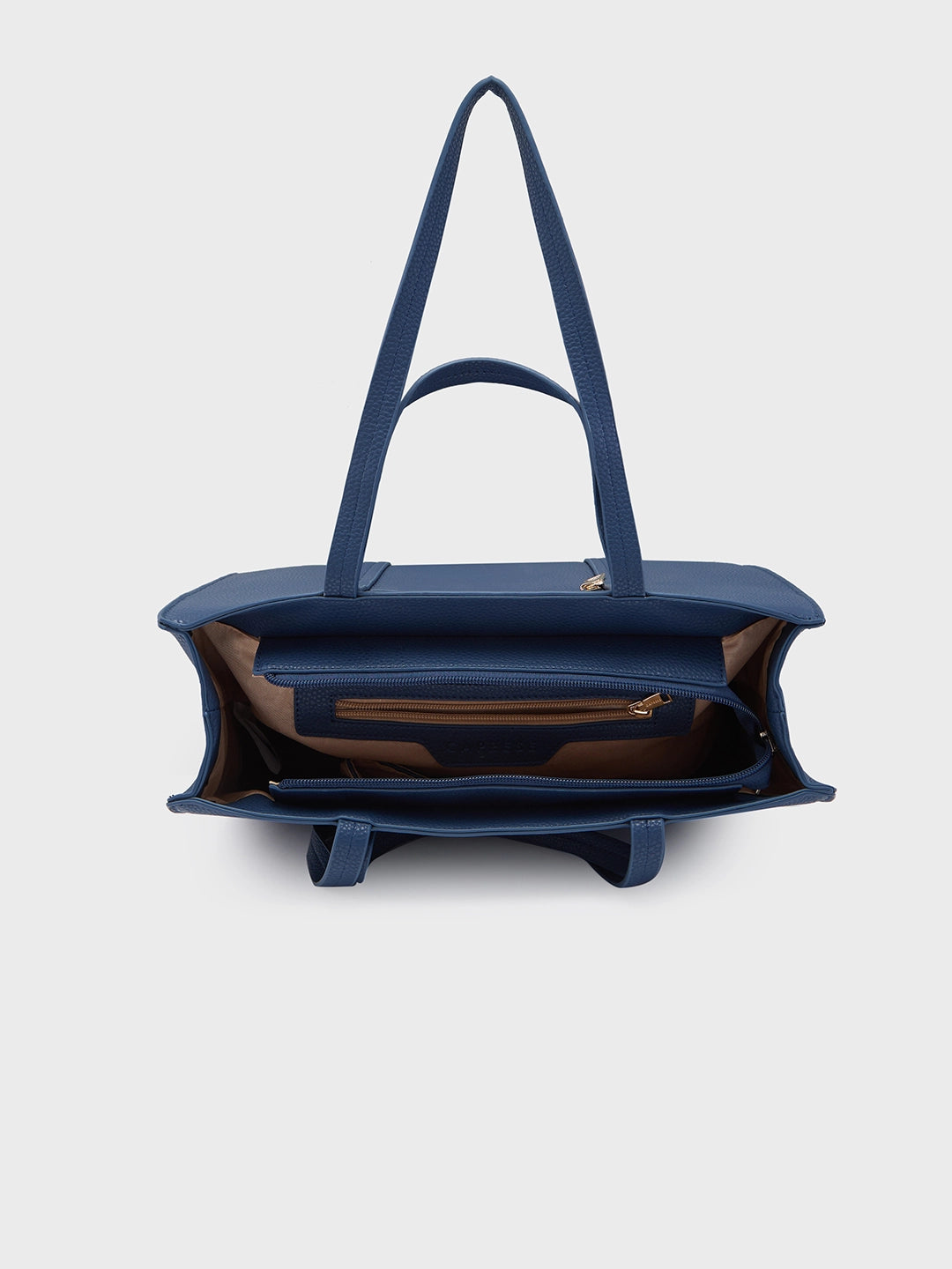 Buy Caprese Roni Medium Blue Tote Bag @ 1899 | Caprese Bags