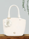 Caprese Rosa Tote Medium White
