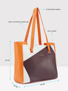 Caprese Ruth Tote Large Brown
