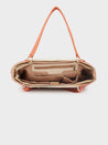 Caprese Shelby Laptop Tote Large Beige