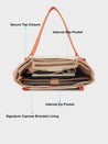Caprese Shelby Laptop Tote Large Beige