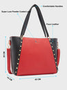 Caprese Shelby Laptop Tote Large Red